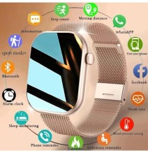 Per Android IOS Phone 2.01 "schermo a colori Full Touch quadrante personalizzato Fitness Smart Watch donna Bluetooth Call 2023 S
