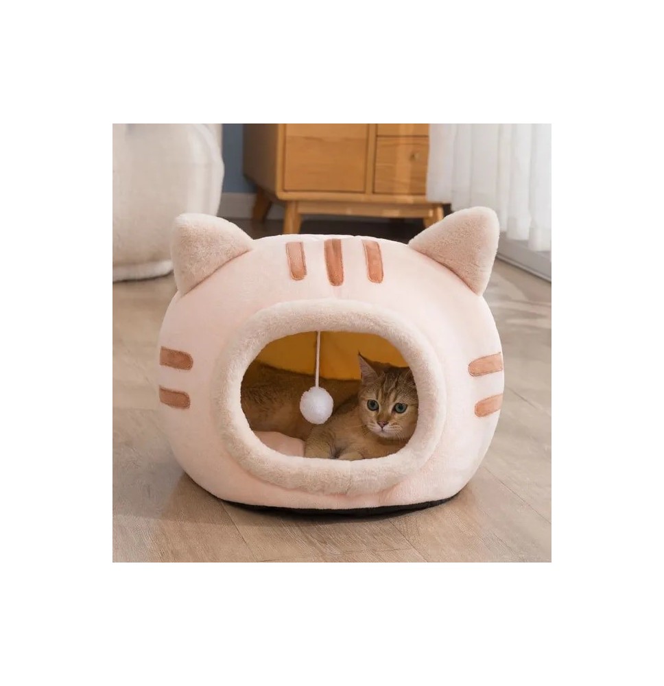 New Deep Sleep Comfort In Winter Cat Bed Iittle Mat Basket Small Dog House Products animali domestici tenda Cozy Cave Nest Indoo