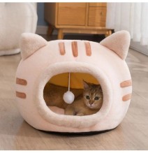 New Deep Sleep Comfort In Winter Cat Bed Iittle Mat Basket Small Dog House Products animali domestici tenda Cozy Cave Nest Indoo